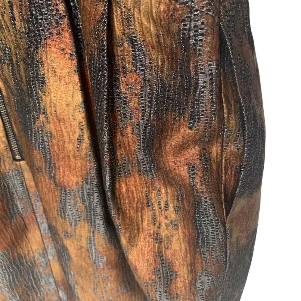 🆕 Cue Mini Dress Event Party Grad Strapless Removable Straps Bronze Grey 8 - Picture 7 of 16